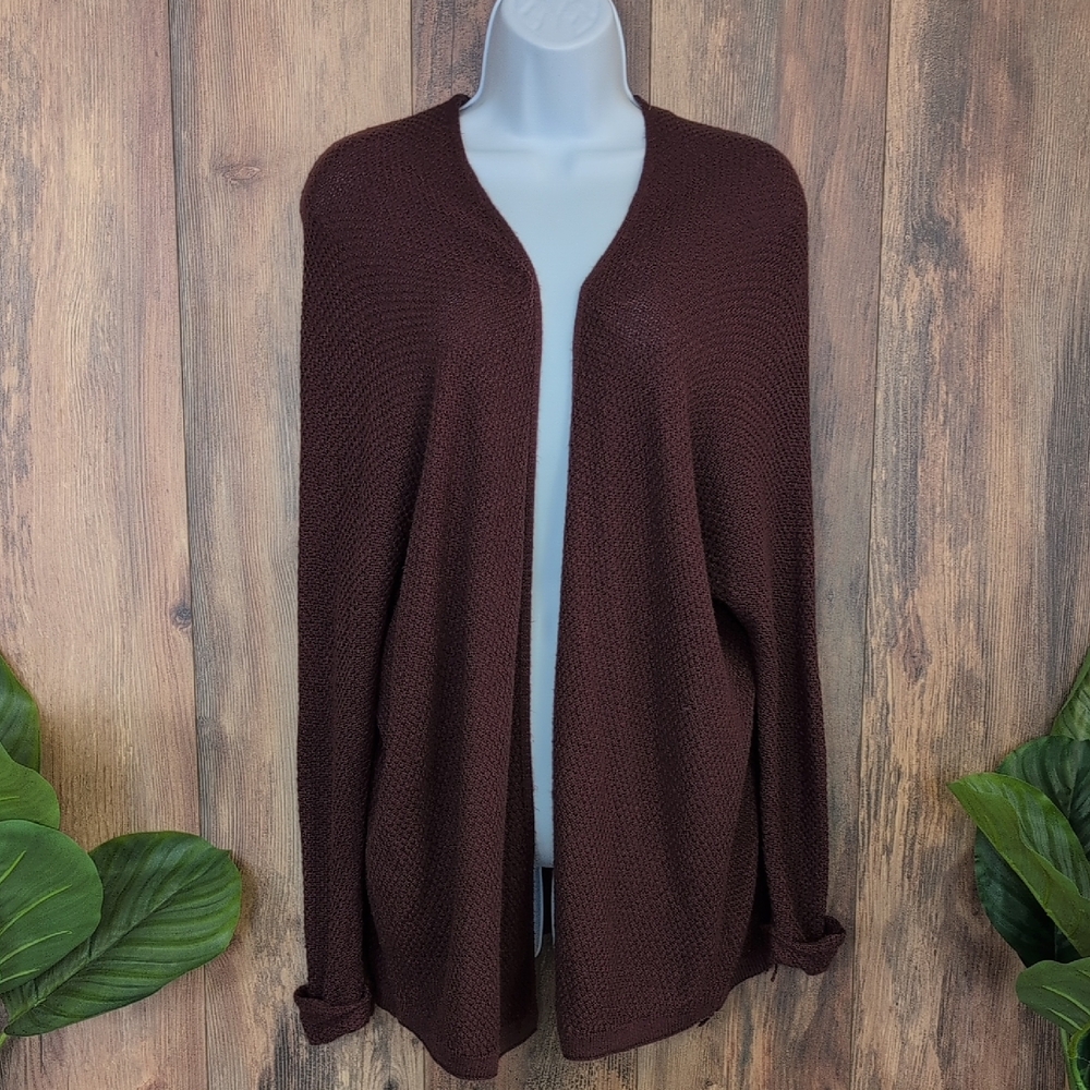 Be Cool Knit Open-Front Lightweight Cardigan M/L        224H